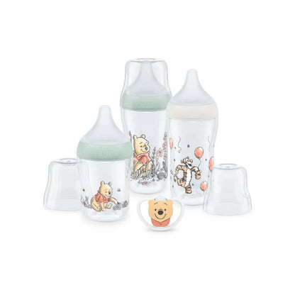 NUK Anti-Colic Perfect Match Starter Set Pack of 4 - Winnie the Pooh