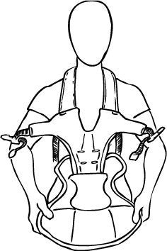 Jané Kangaroo Baby Backpack Carrier | Ergonomic 3-in-1 from Birth to 15kg