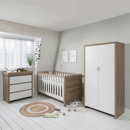 Tutti Bambini Modena Changing Unit - White/Oak