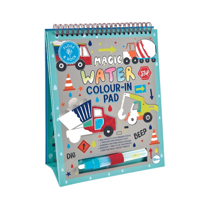 Magic Colour Changing Watercard Easel and Pen - Construction