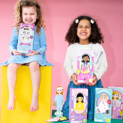 Wooden Magnetic Dress Up Doll - Charlotte