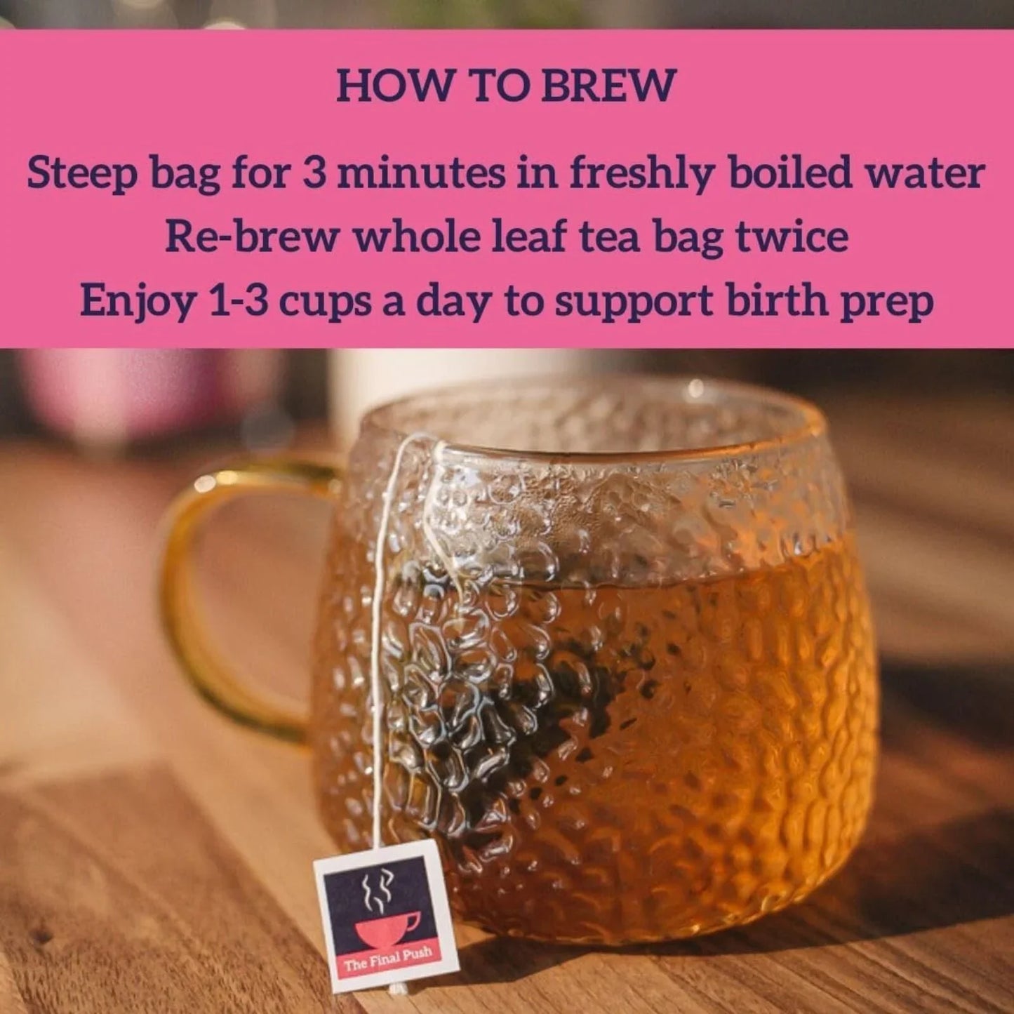 HotTea Mama Organic the Final Push