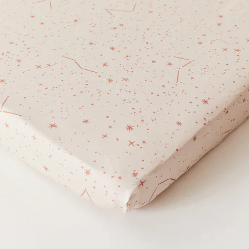 Kabode - Organic Crib Fitted Sheet - Starscape