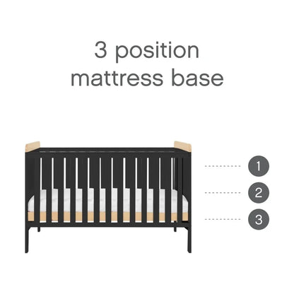 Tutti Bambini Rio 2 pcs Room Set - Slate/Honey Oak