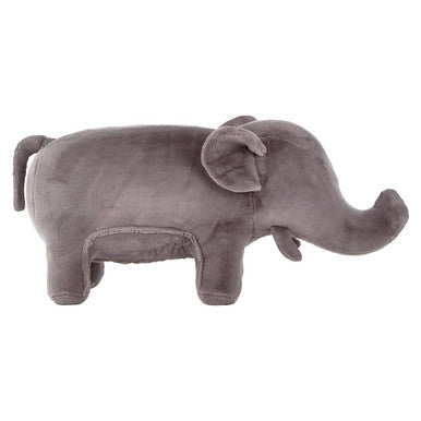 Jungle Safari Grey Faux Fur Elephant Kids Stool