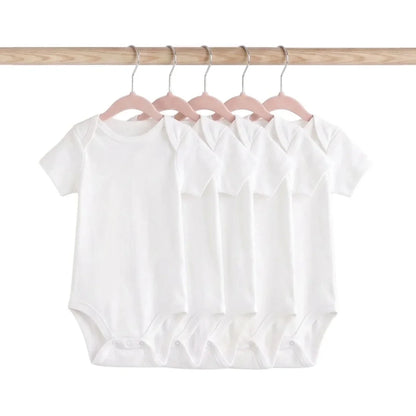 HelloBaby Unisex Short Sleeve Bodysuit 5 pcs