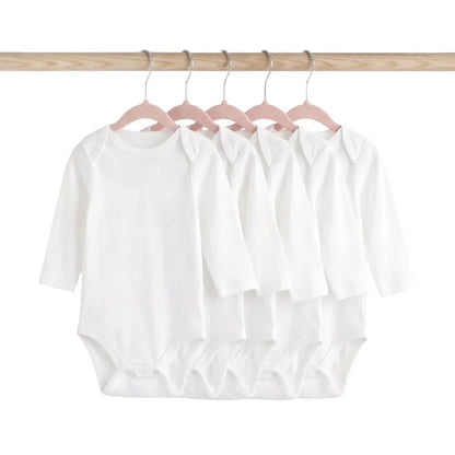 HelloBaby Unisex Long Sleeve Bodysuit 5 pcs