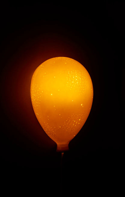 Kids Yellow Balloon Ceramic Wall Night Light | Ola