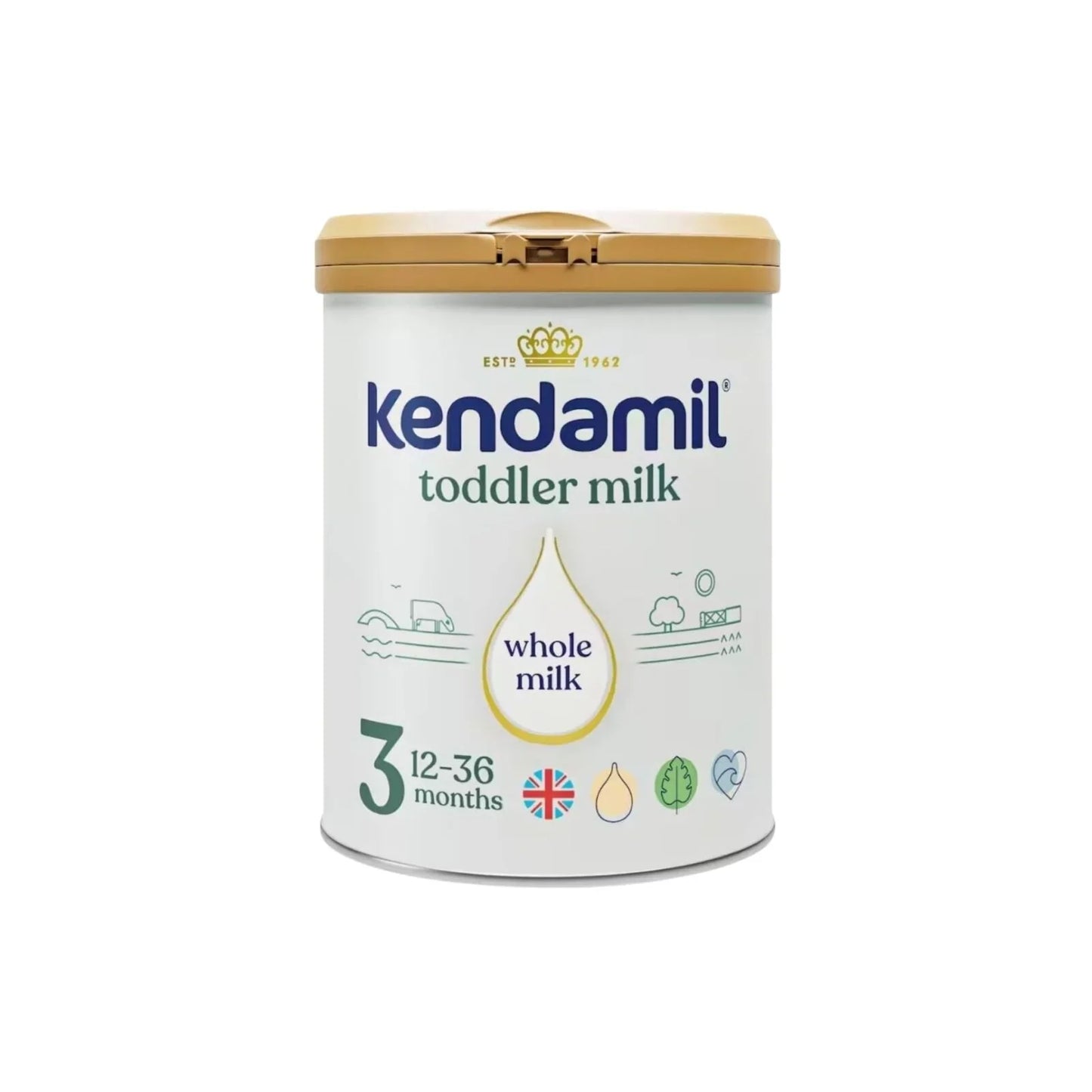 Kendamil Stage 3 Lait pour tout-petits 12-36 mois 800g