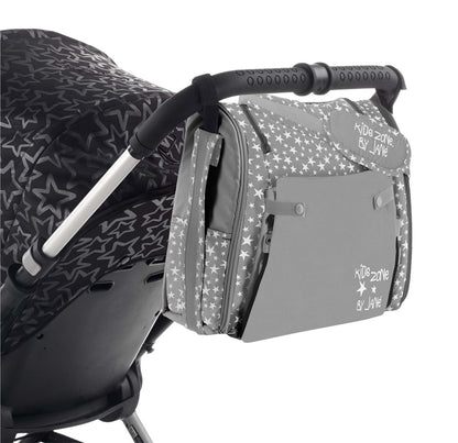 Jane Avant Travel Highchair with Storage, Sesame