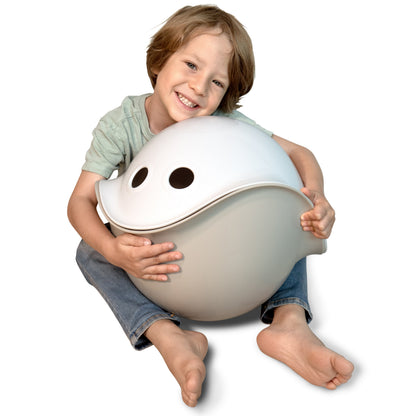 Spin, Balance & Play Sensory Toy Bilibo Beige by MOLUK