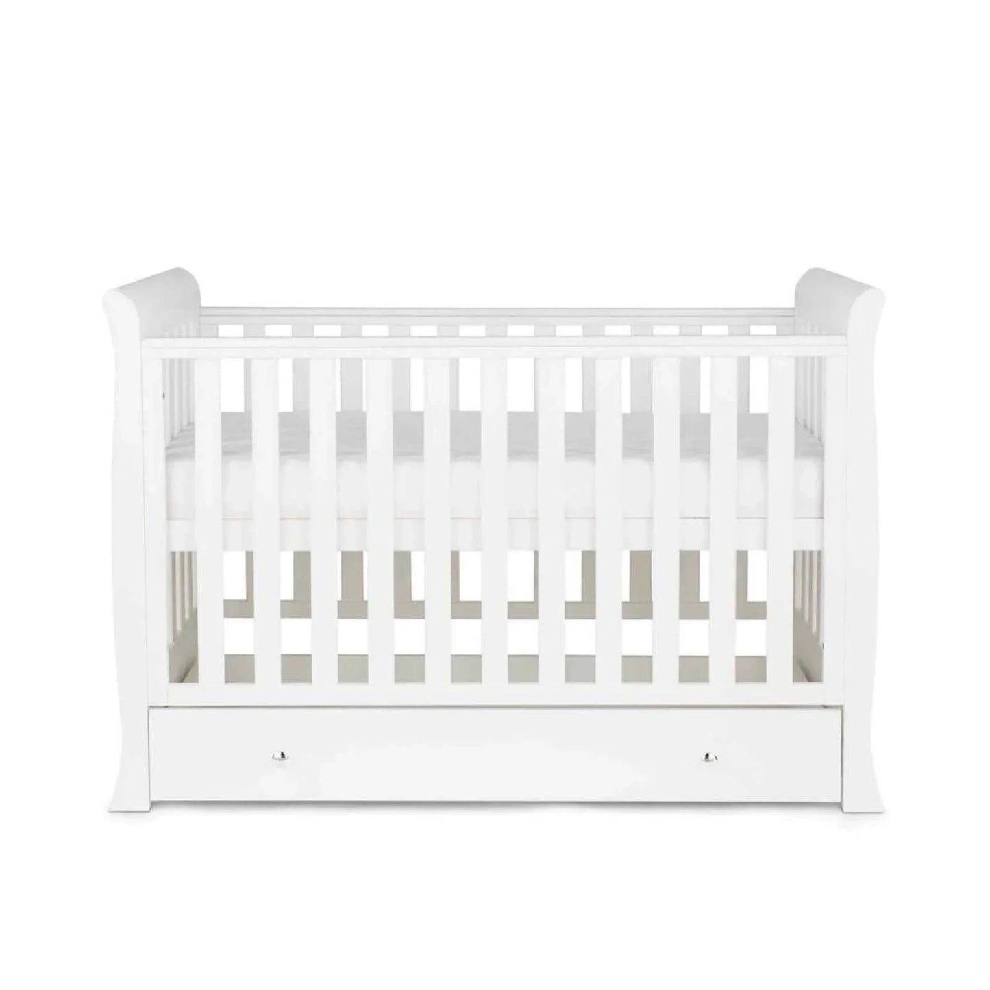 Ickle Bubba Snowdon 4 in 1 Mini 3 Piece Furniture Set White - Premium Pocket Sprung Mattress
