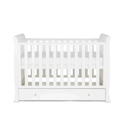 Ickle Bubba Snowdon 4 in 1 Mini 3 Piece Furniture Set White - Premium Pocket Sprung Mattress