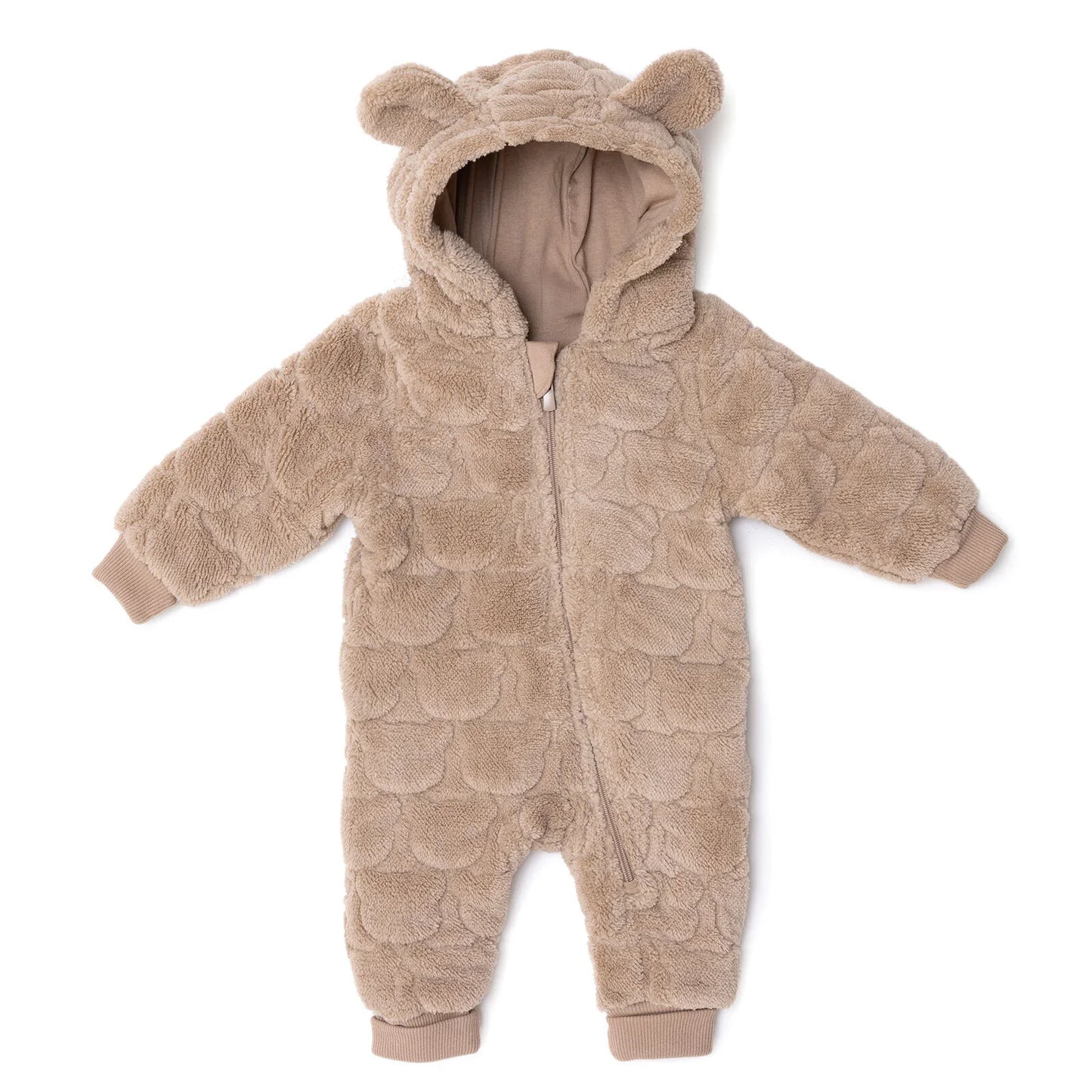 Combinaison sans pieds Midimod pour nouveau-né Welsoft - Beige