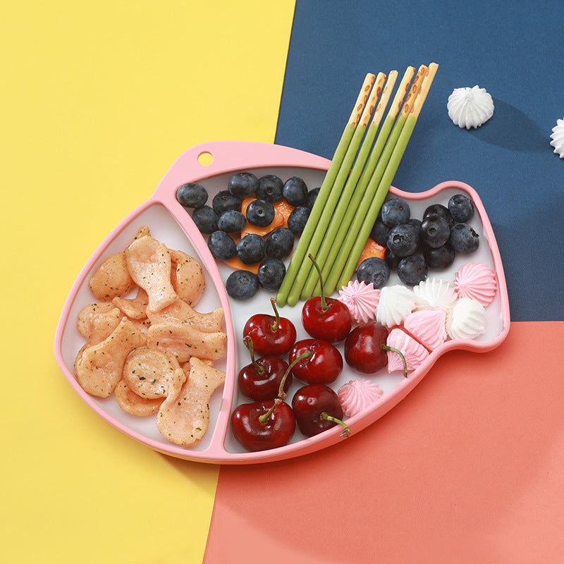 GoofyCub Silicone Baby Plate - Non-Slip Suction Bowl for Toddlers