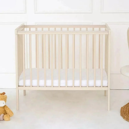 East Coast Space Saver Cot with Mattress Bundle - Cashmere