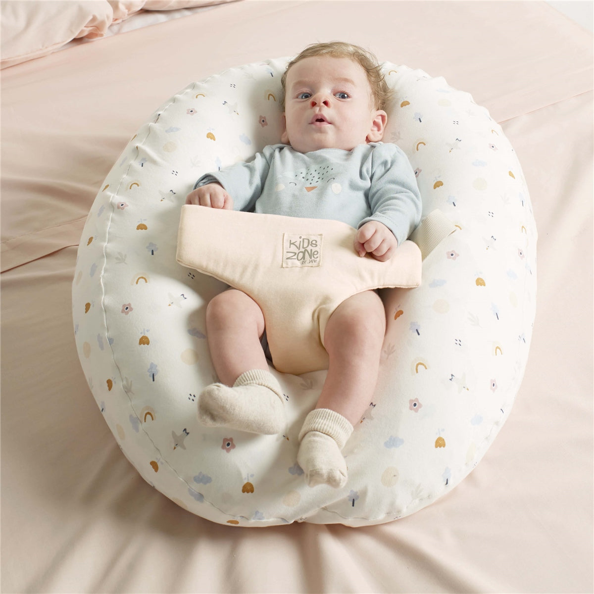 Jane 4in1 Mother Cushion & Baby Hammock, Lazuli Blue