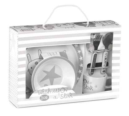 Jane 6 Piece Stars Microwave Feeding Set