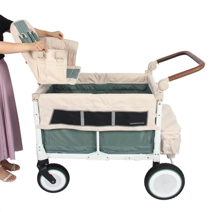 Poussette pliante Wonderfold VW4 Volkswagen - Verte
