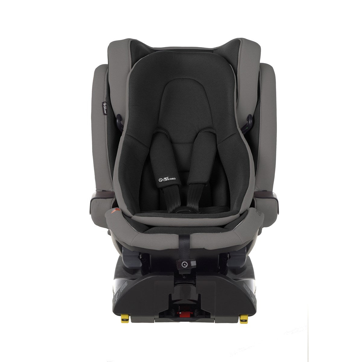 Jane Groowy + Nest i-Size Car Seat Combination 40-150cm, 0-12 Years, Matt Black