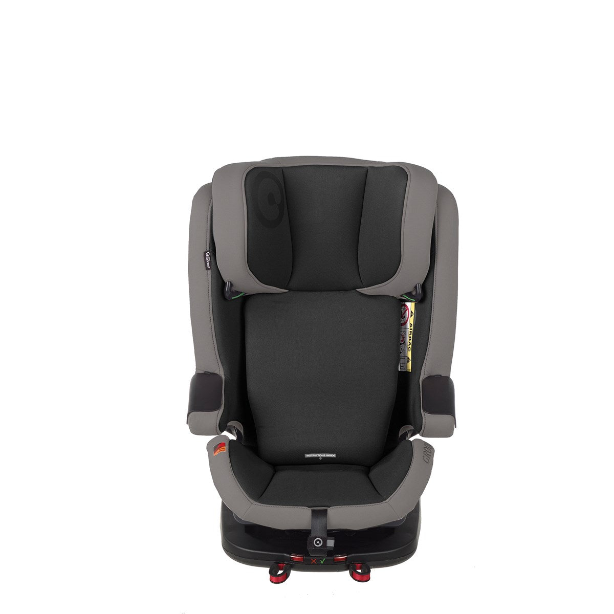 Jane Groowy + Nest i-Size Car Seat Combination 40-150cm, 0-12 Years, Matt Black