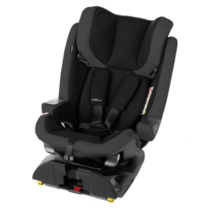 Jane Groowy + Nest i-Size Car Seat Combination 40-150cm, 0-12 Years, Matt Black