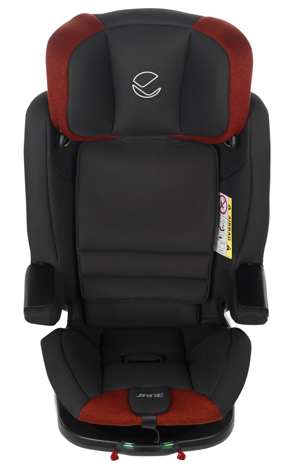 Jane Groowy + Nest i-Size Car Seat Combination 40-150cm, 0-12 Years, Matt Black