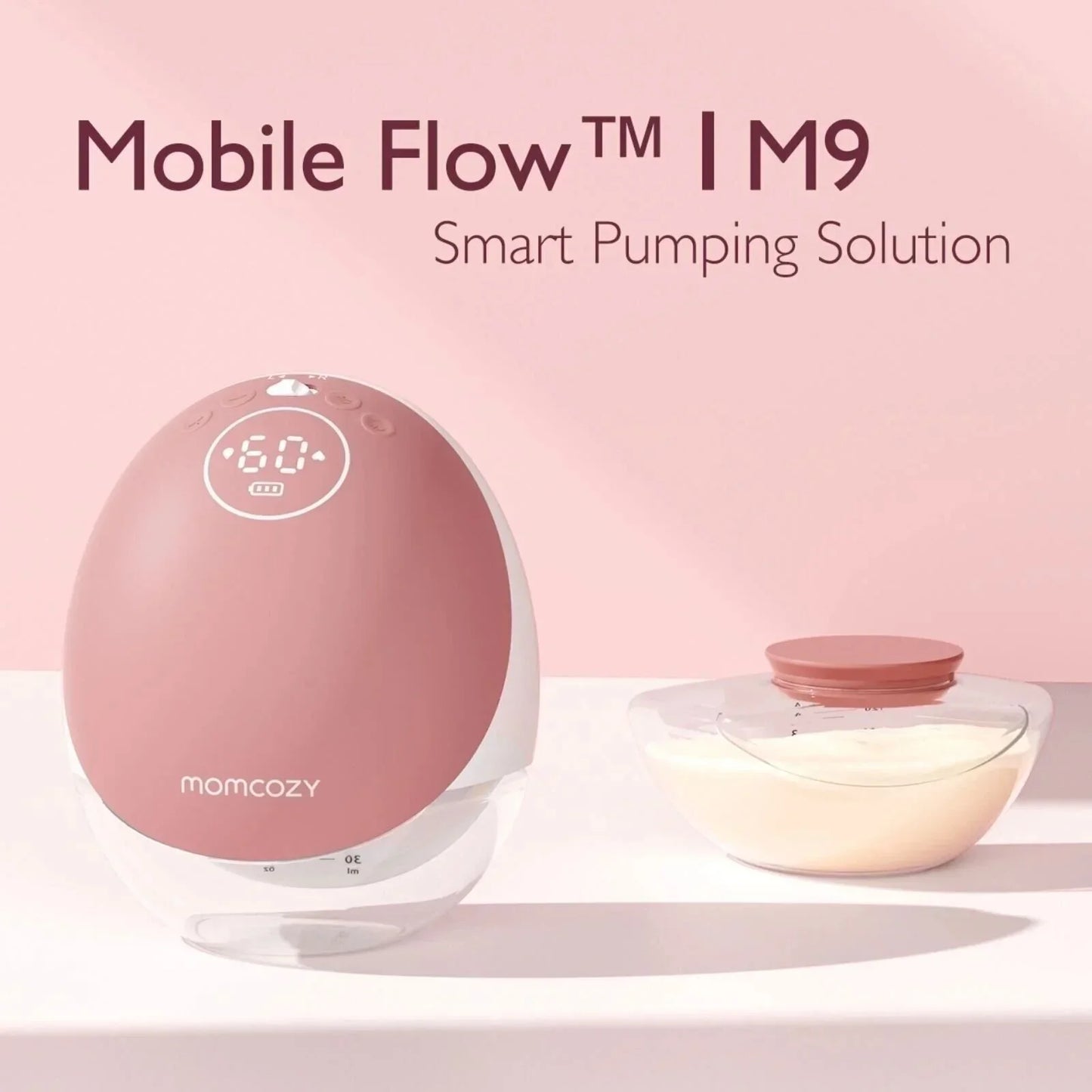 Tire-lait électrique simple Momcozy M9 Mobile Flow