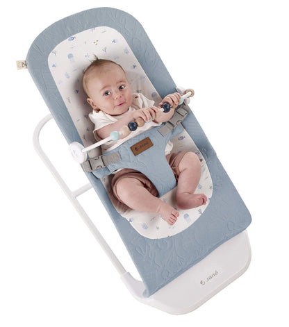 Jane Baluu Baby Hammock Bouncer with Activity Toy Arch, Botanic