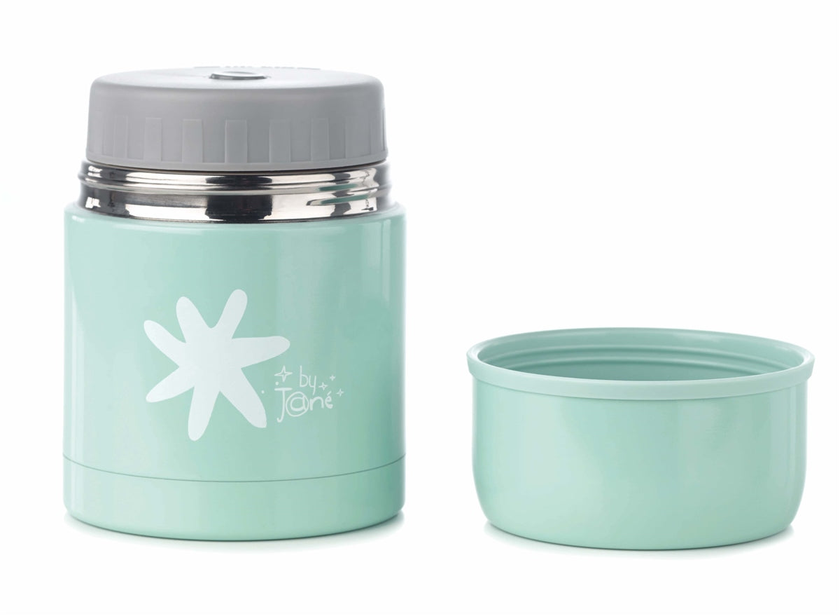 Jane Stainless Steel Thermal Baby Food Flask with Bowl & Carry Bag – 500cc