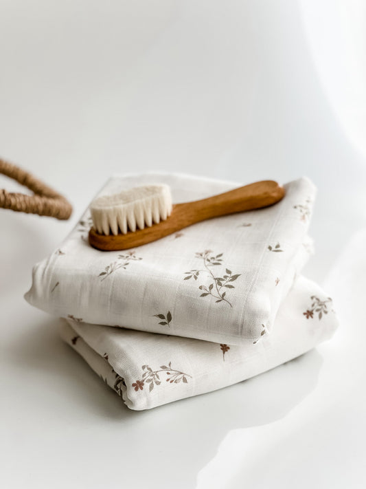 Swaddle Muslin Blanket - Jasmine