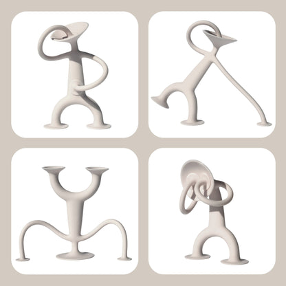 Oogi Stick & Squish Sensory Toy Beige by MOLUK