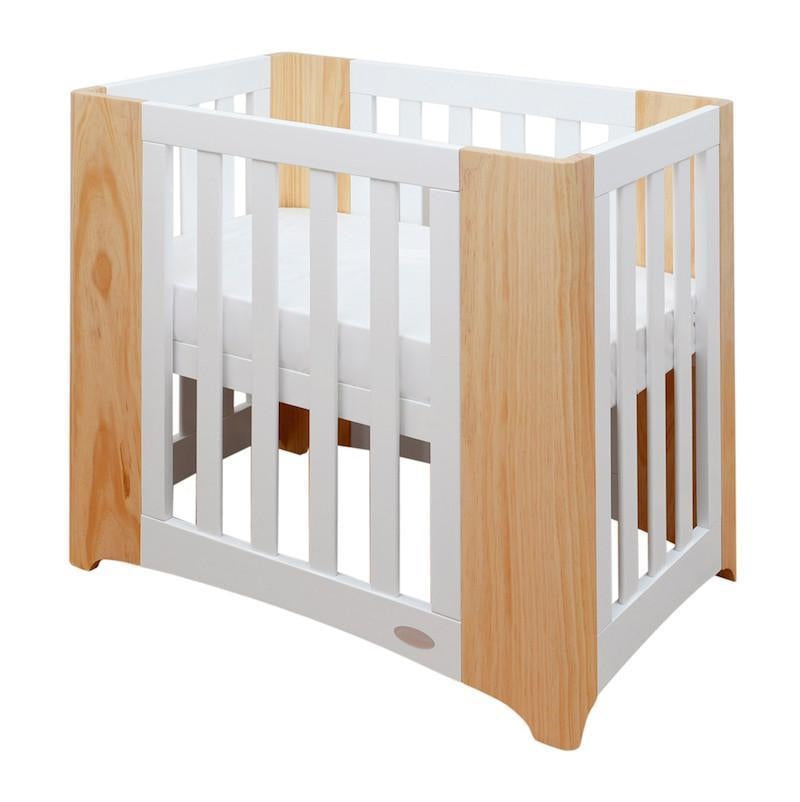 Cocoon Evoluer 4 in 1 Nursery Furniture System - Bassinet, Cot, Toddler Bed & Sofa, White/Natural