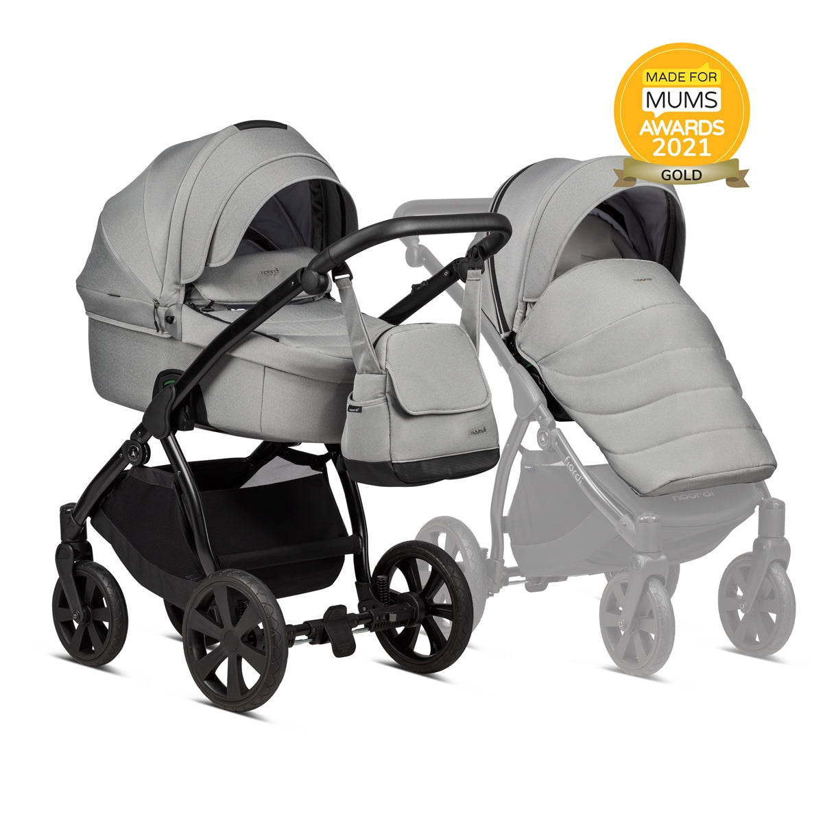 Noordi Fjordi V1 2in1 Pushchair with ThermoCot™ Carrycot