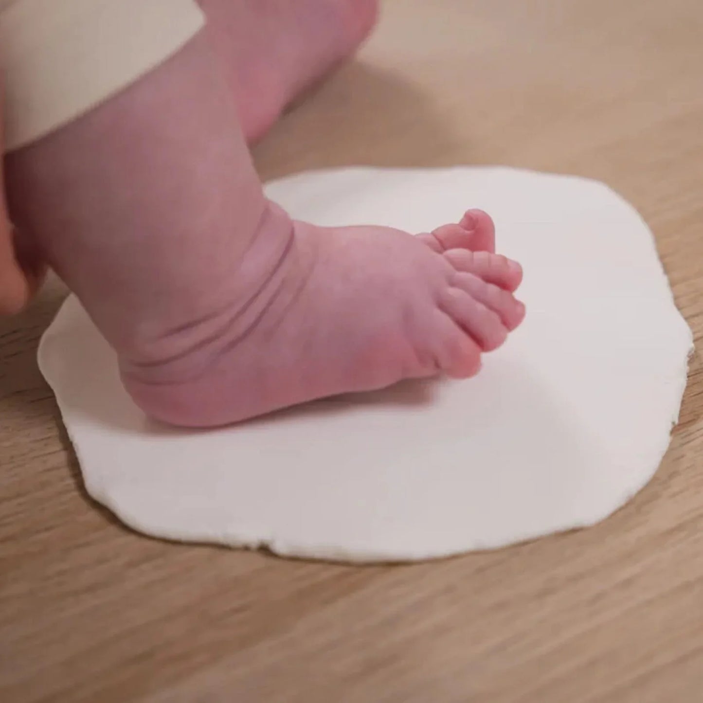 Cadre puzzle Petit Artichaut avec empreintes de mains et de pieds - Olivier