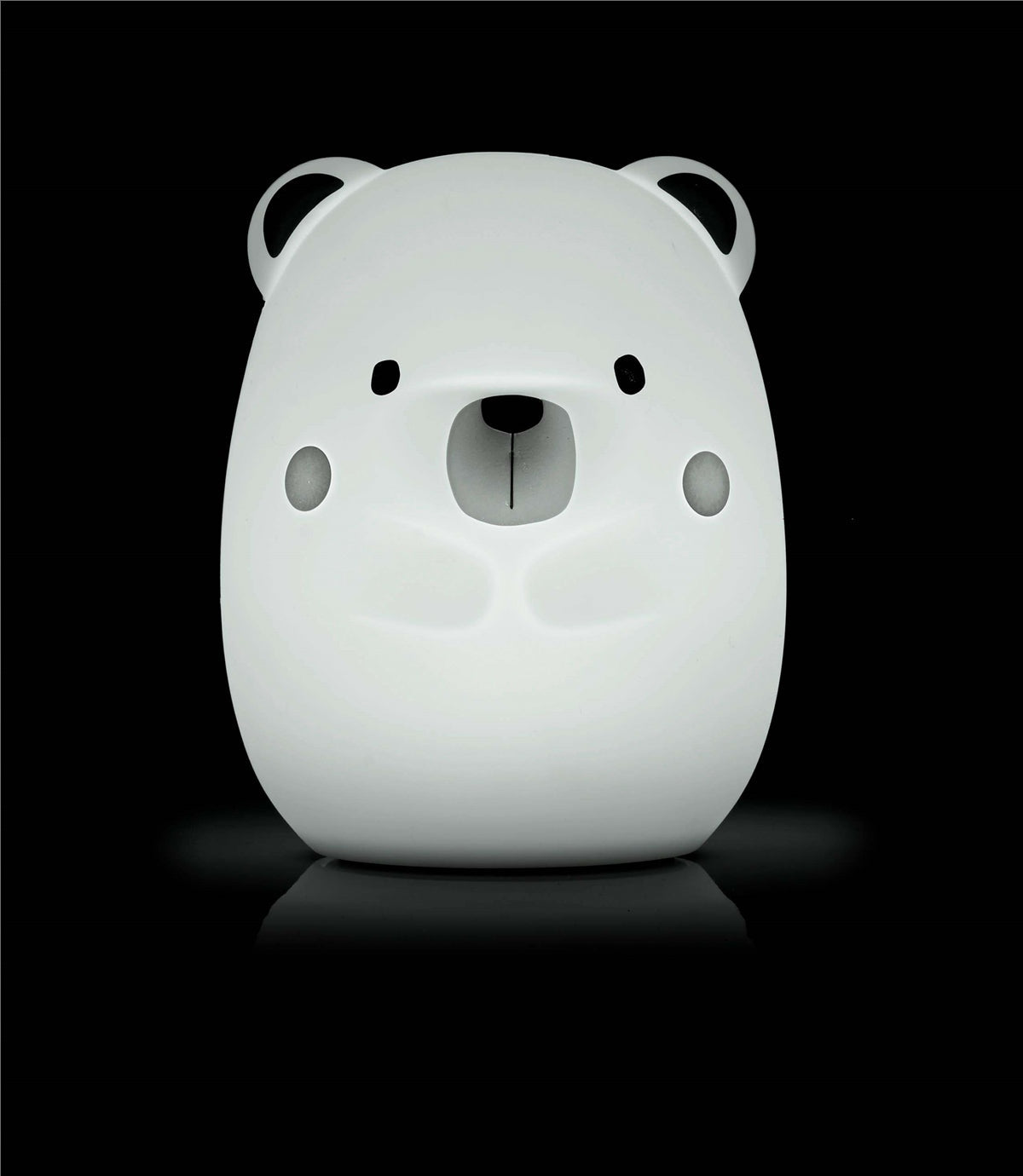 Jane Yum Bear Silicone Night Light – Multicolour Sensory Lamp for Babies