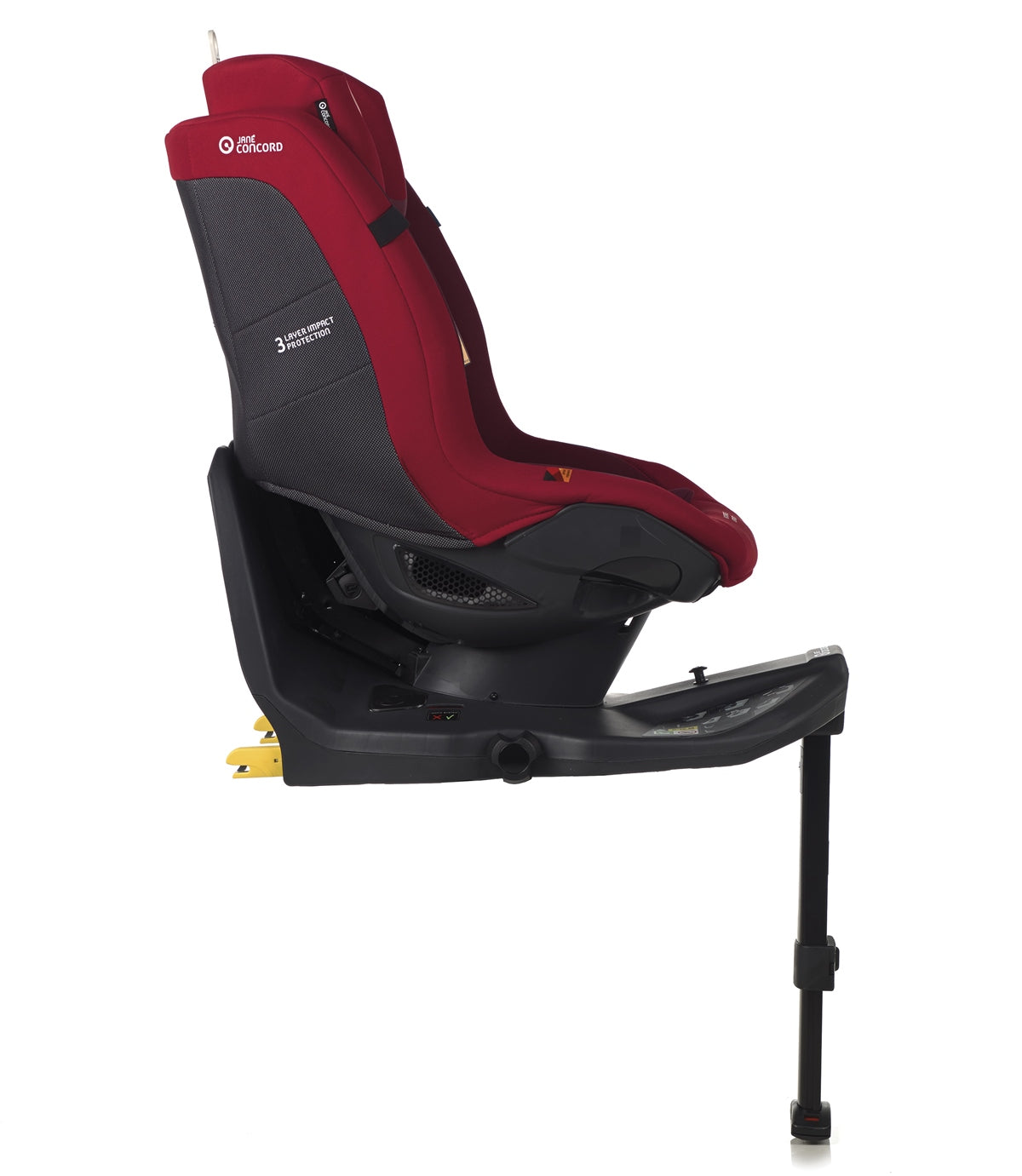 Jane Ikonic R i-Size 360 Swivel Car Seat 40-105cm, 0-4 Years, Matt Black