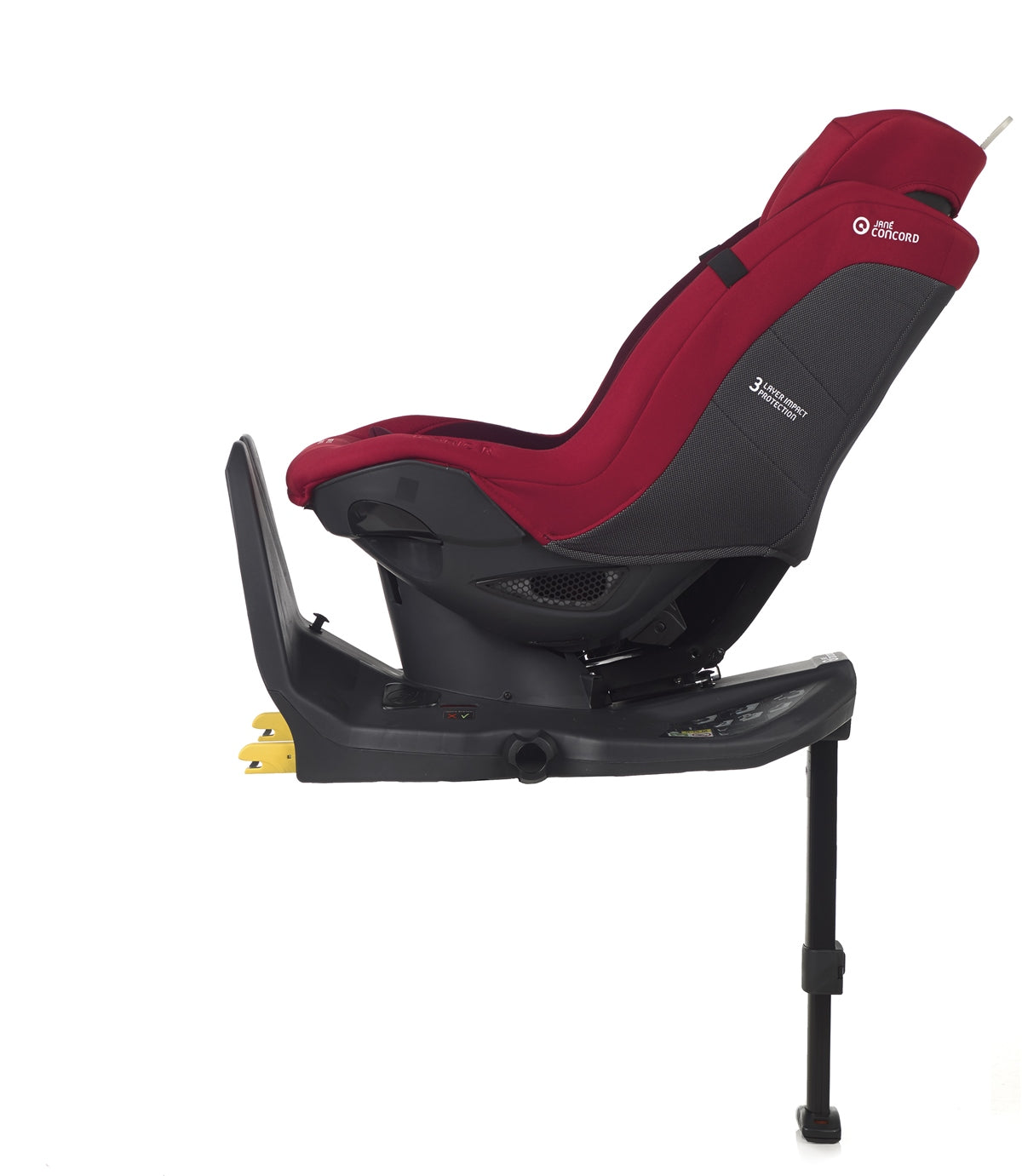 Jane Ikonic R i-Size 360 Swivel Car Seat 40-105cm, 0-4 Years, Matt Black