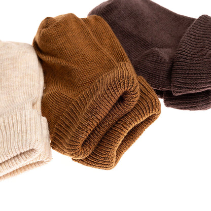 HelloBaby Unisex Pack of 3 Socks - Beige