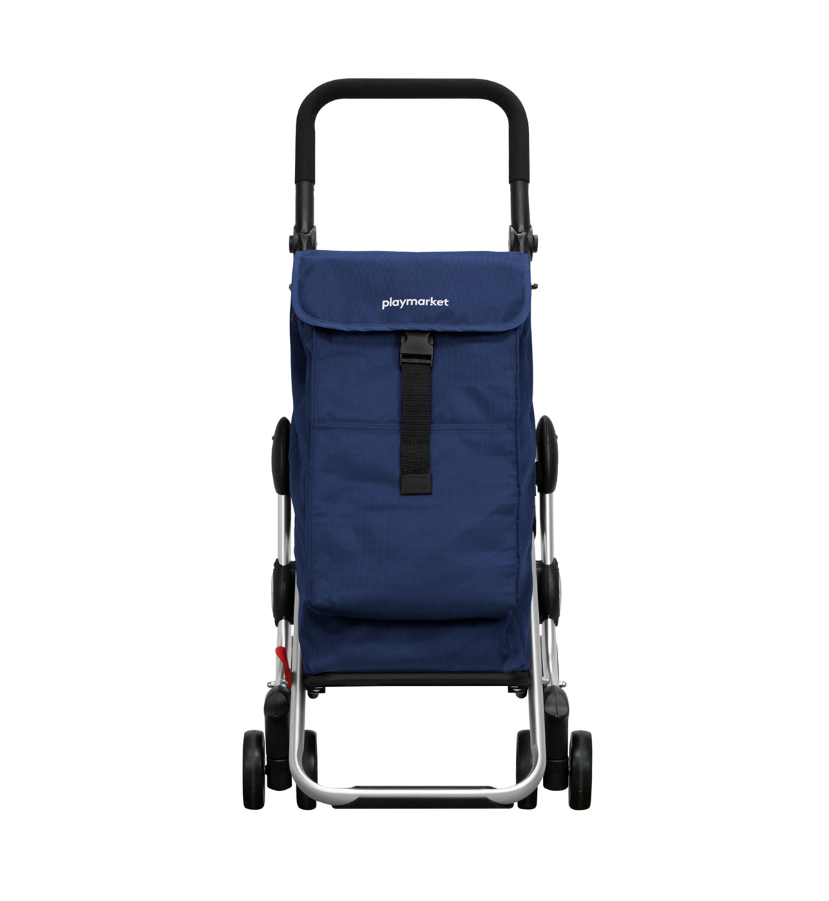 Playmarket Go Up Original 2 or 4 Wheel Folding Shopping Trolley – 39.5L with Thermal Pocket