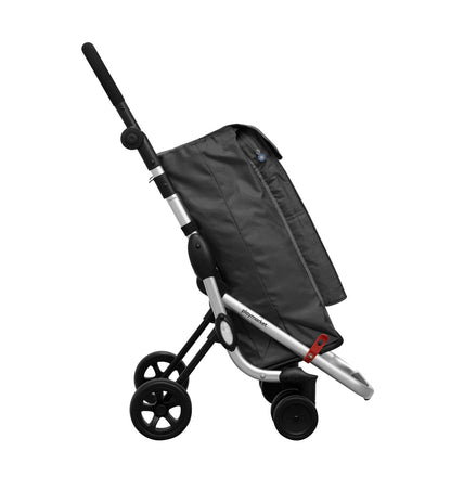 Playmarket Go Up Original 2 or 4 Wheel Folding Shopping Trolley – 39.5L with Thermal Pocket