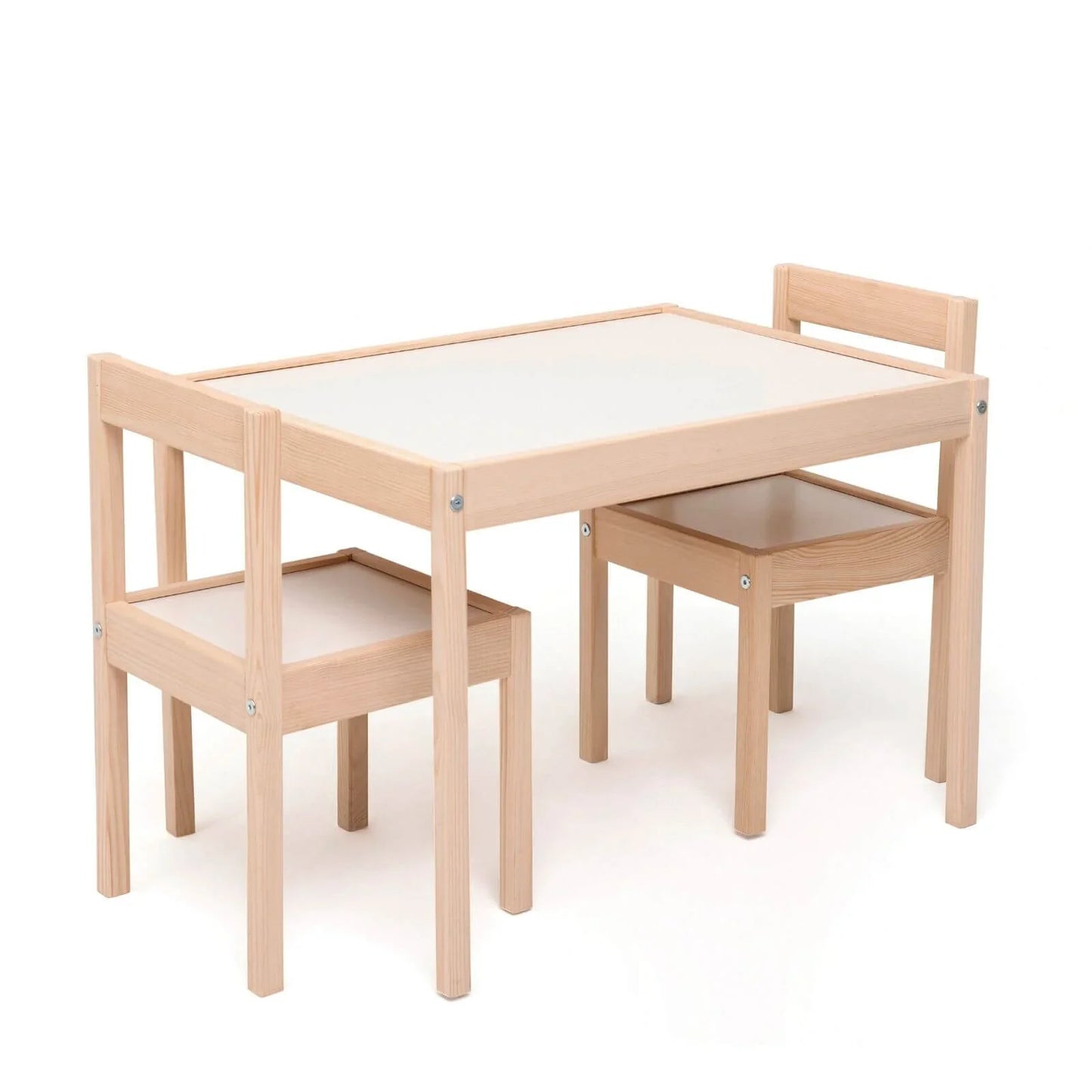 Ensemble table et chaise en bois Montessori pour bébé