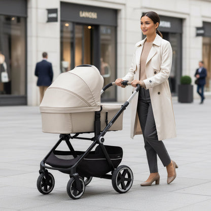 Jane Crosslight-3 Trio Kombibaby 360 Lie-Flat Car Seat Travel System