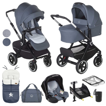 Jane Crosslight-3 Full 10 Piece Travel System Bundle