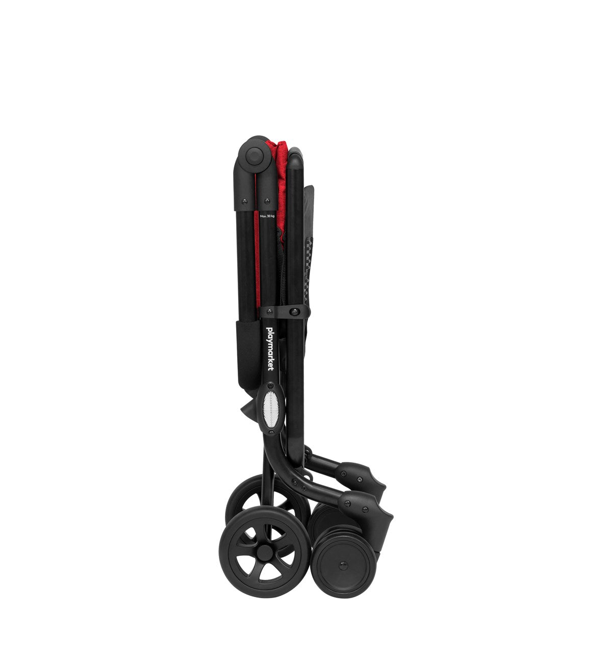 Playmarket Easy Go Folding Shopping Trolley Cart with Removable Bag – 40L