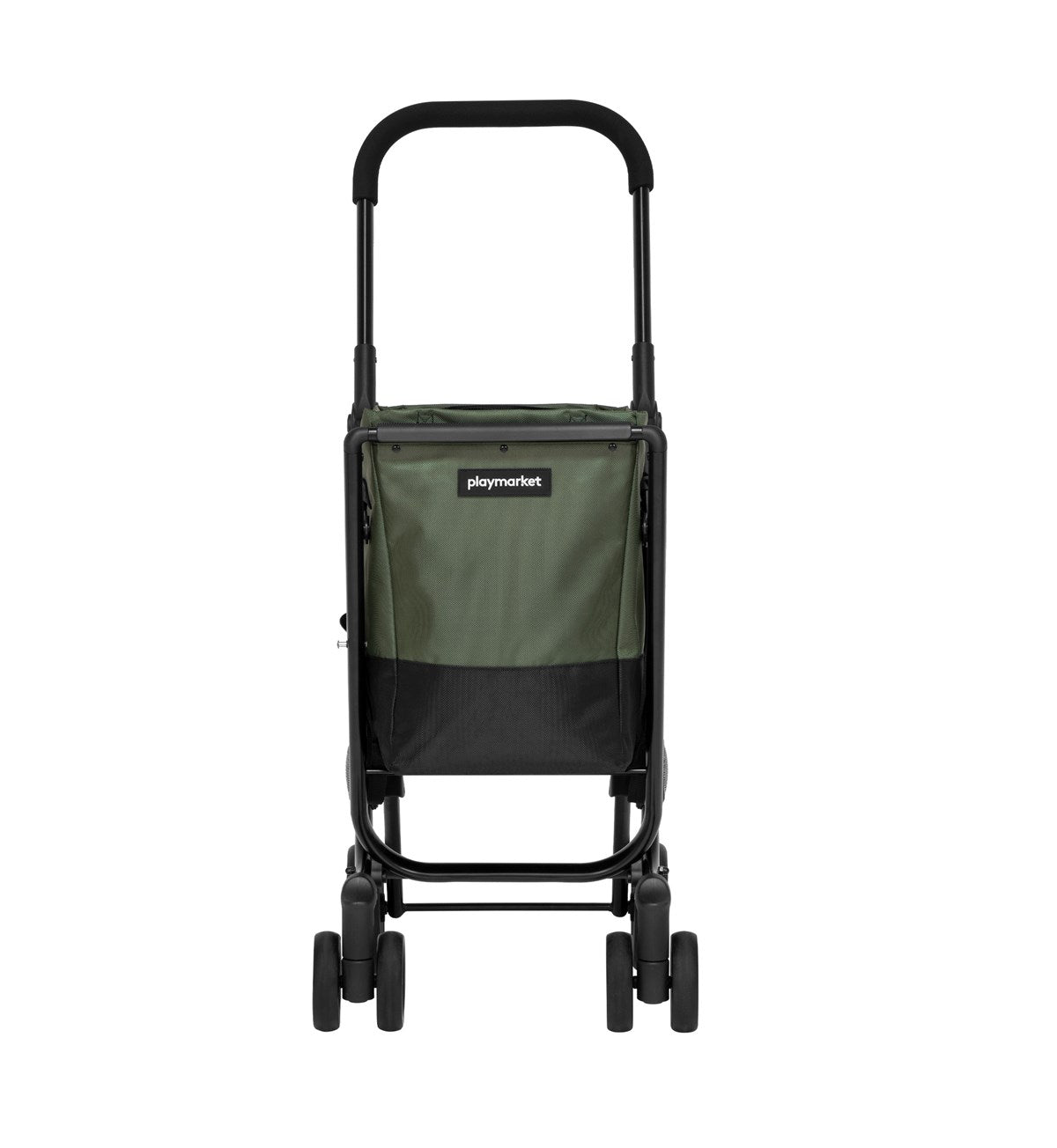 Playmarket Easy Go Folding Shopping Trolley Cart with Removable Bag – 40L