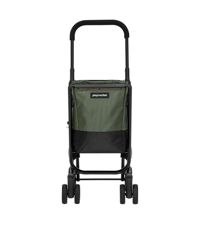 Playmarket Easy Go Folding Shopping Trolley Cart with Removable Bag – 40L