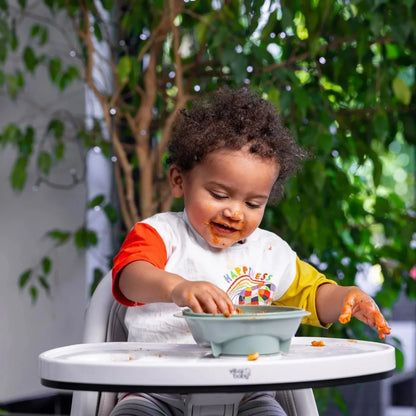 Vital Baby Nourish Power Suction Bowl - Natural Moss