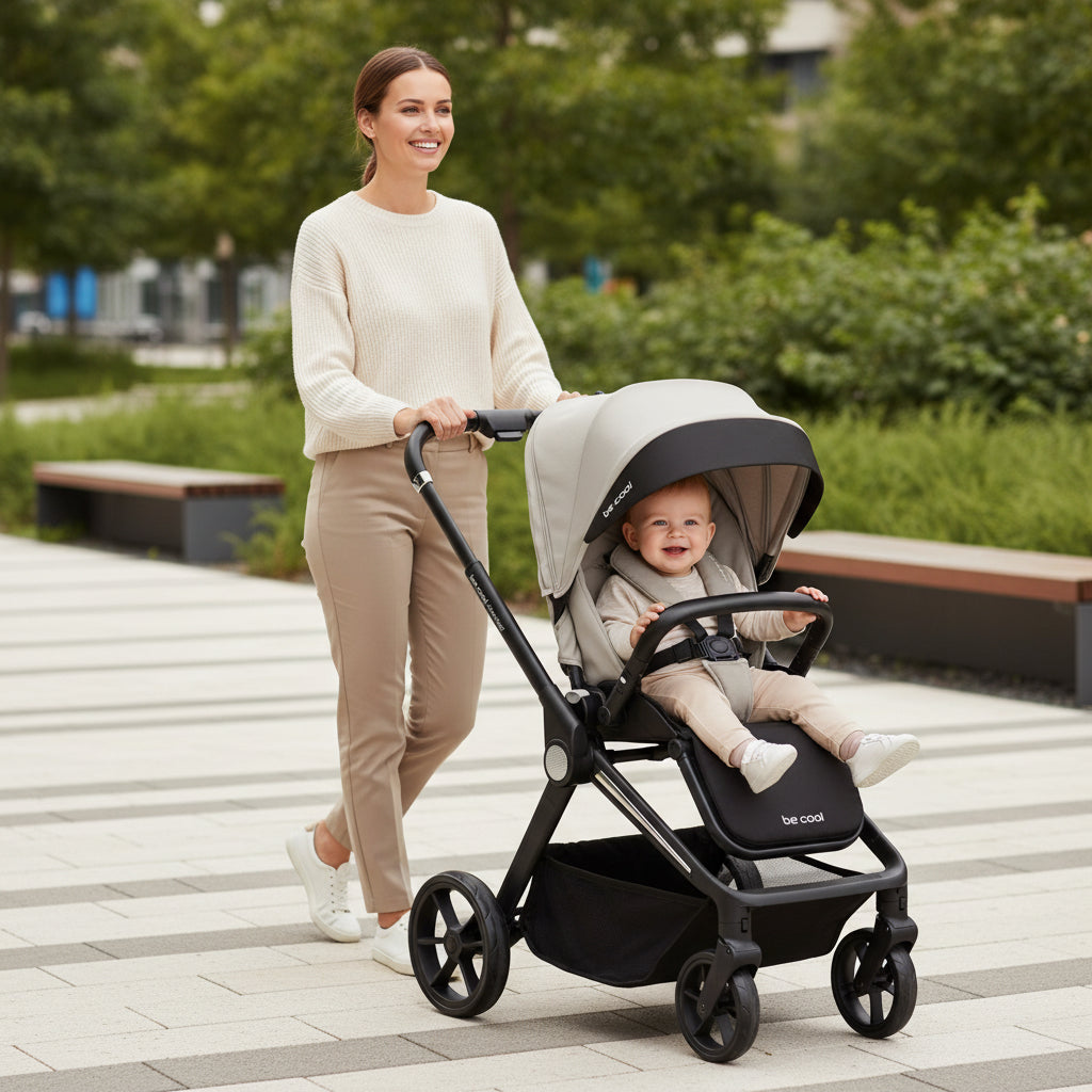 Be Cool Stratos 3in1 Travel System, with i-Size Car Seat