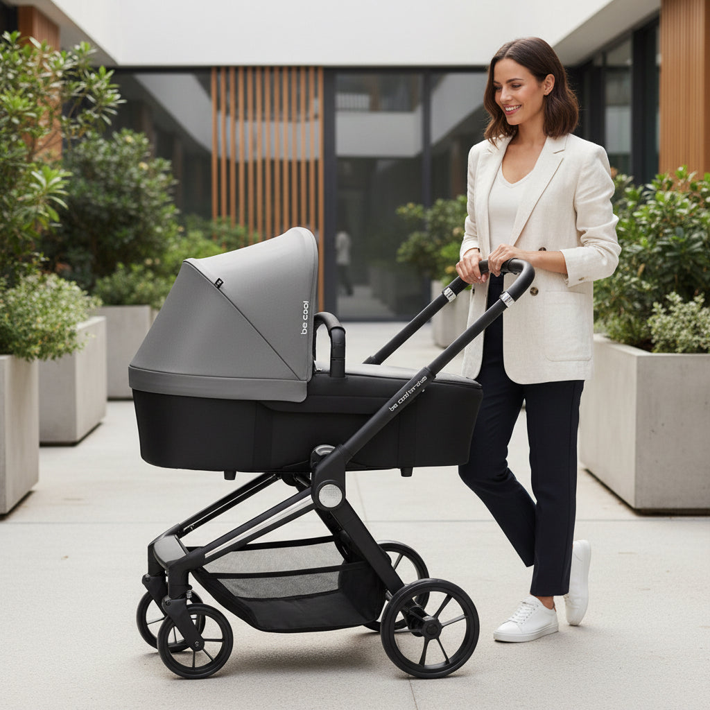 Be Cool Stratos 3in1 Travel System, with i-Size Car Seat